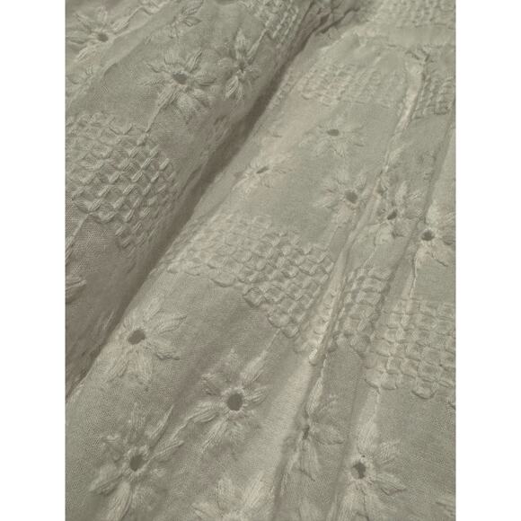 Tommy Hilfiger Cotton Eyelet Midi Dress, Created for Macy's white size 14 - Picture 15 of 16